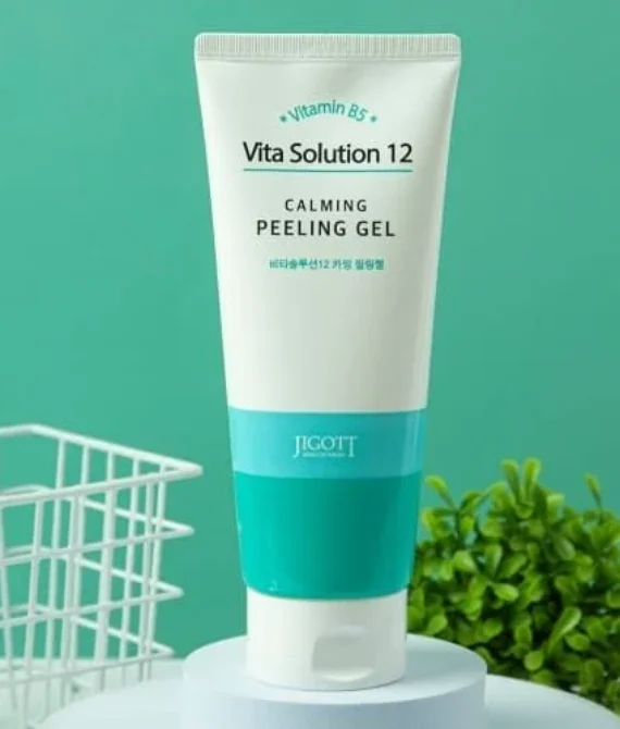 Jigott Vita Solution 12 Calming Peeling Gel, 180 ml