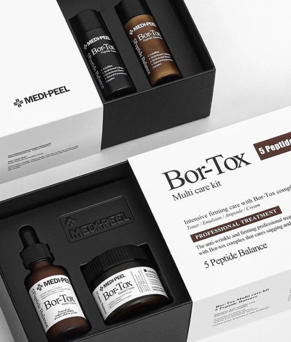 Medi Peel Bor-Tox 5 Peptide Multi Care Kit (30ml+30ml+30ml+50ml)